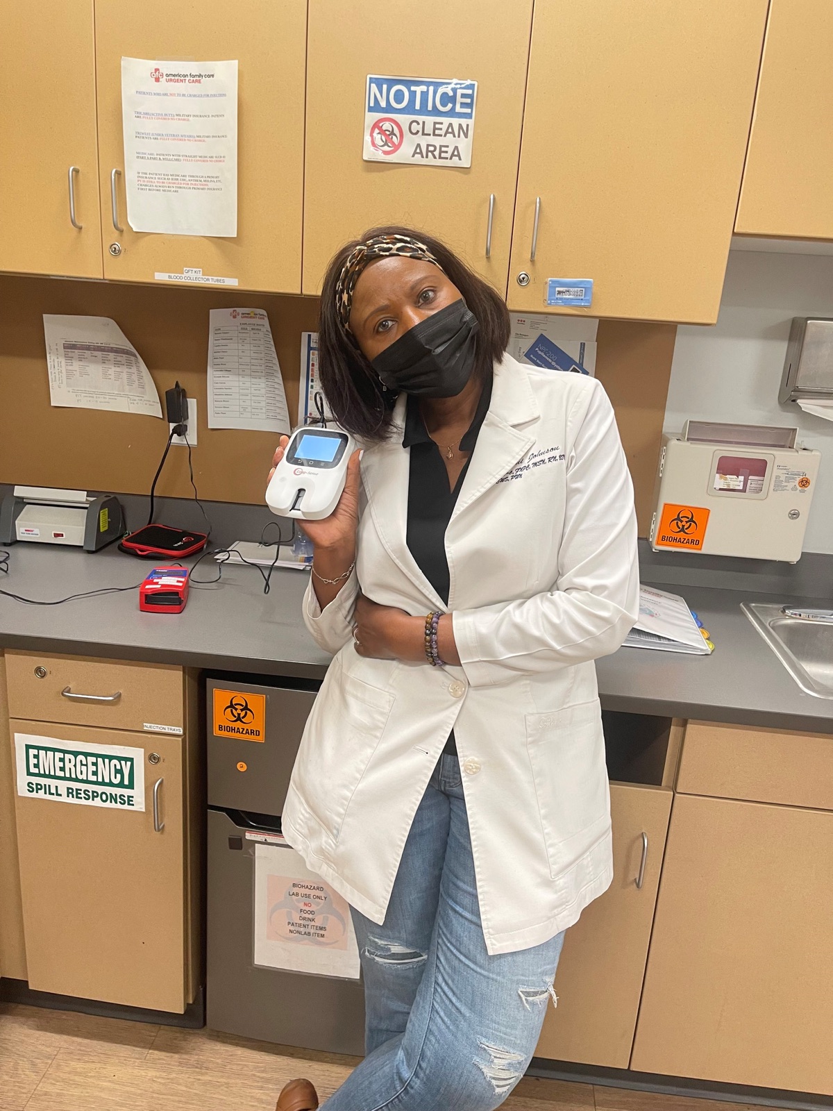 A healthcare entrepreneur featured in the Forbes coverage